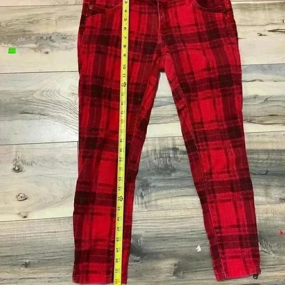 Princess Vera wang red plaid size 9 junior - Picture 8 of 8